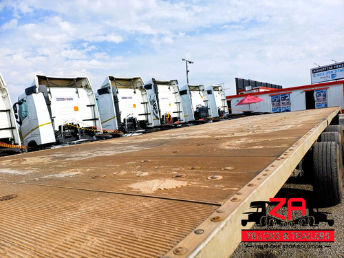 2009 AFRIT TRI AXLE FLAT DECK TRAILER #53283]